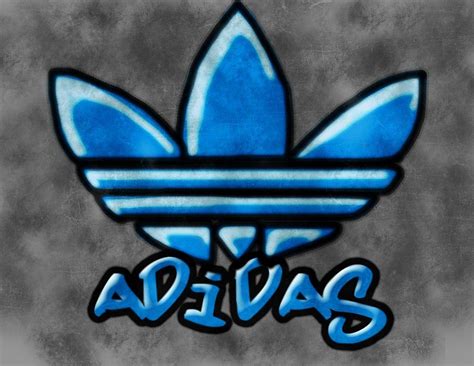 Adidas Logo Graffiti