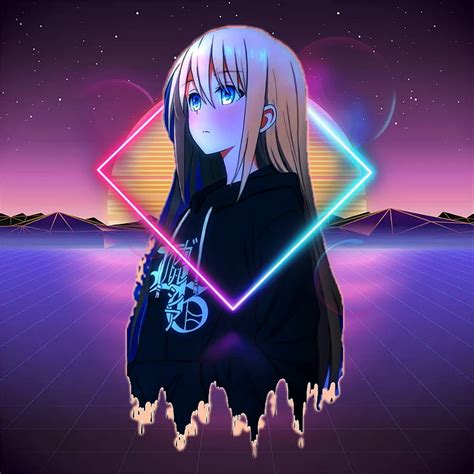 anime wallpaper - Neon anime, electric blue, magenta, HD phone wallpaper Peakpx - Halpopuler.com