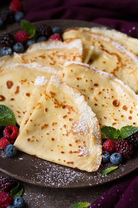 Crepes - How To Make Crepes (and Topping Ideas) - Cooking Classy