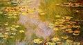 The Water-Lily Pond 1917-1919 - Claude Oscar Monet - WikiGallery.org, the largest gallery in the ...