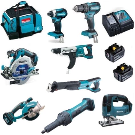 MAKITA – 8 PIECE COMBO KIT