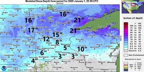 Snow Ground Coverage Map - ground cover and shrubs