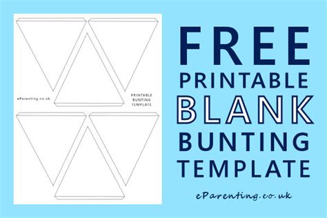 Downloadable Free Printable Bunting Template - prntbl.concejomunicipaldechinu.gov.co