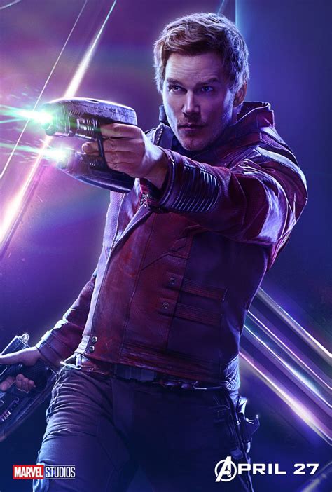 Star Lord - Avengers Infinity War character poster - Avengers: Infinity War 1 & 2 Photo ...