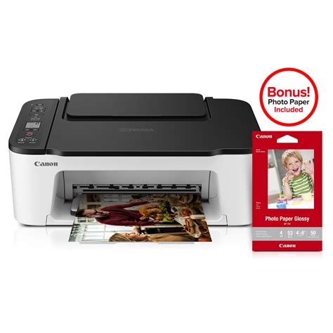 Buy Canon PIXMA TS3522 Wireless AIO Printer w/Glossy Photo Paper - GP ...