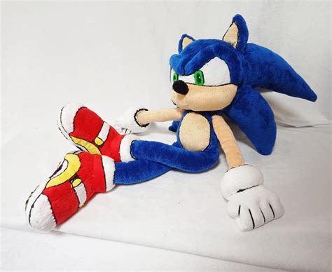 Custom Plush Just Like Sonic Adventure 2 With Soap Shoes - Etsy