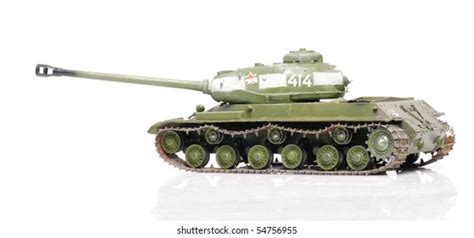 Model Soviet Ww2 Tank Is2 Isolated Stock Photo 54756955 | Shutterstock