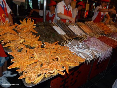 Beijing Night Market (Eating Creepy Crawlies) - TheHotFlashPacker.com