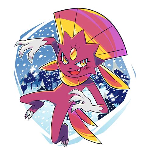 [2021] Commission: Weavile (Shiny) by Blushily on DeviantArt