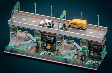 This Fan-Made LEGO Overpass Park Might Be the Best Addition to Your Minifigurines City ...