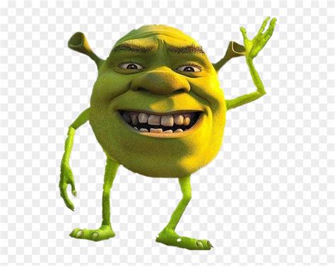 Shrek Mike Wazowski Shrek Transparent - gotka-czy-emo