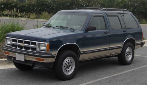 1988 Chevrolet S-10 Blazer - Information and photos - MOMENTcar