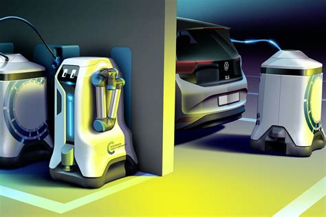 Volkswagen invents EV-charging robot - car and motoring news by CompleteCar.ie