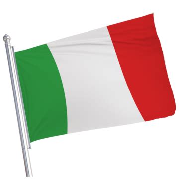 Italian Flag Waving Clip Art