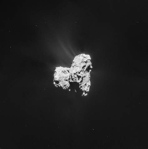 Comet 67P on 26 February - NAVCAM | This four-image mosaic c… | Flickr