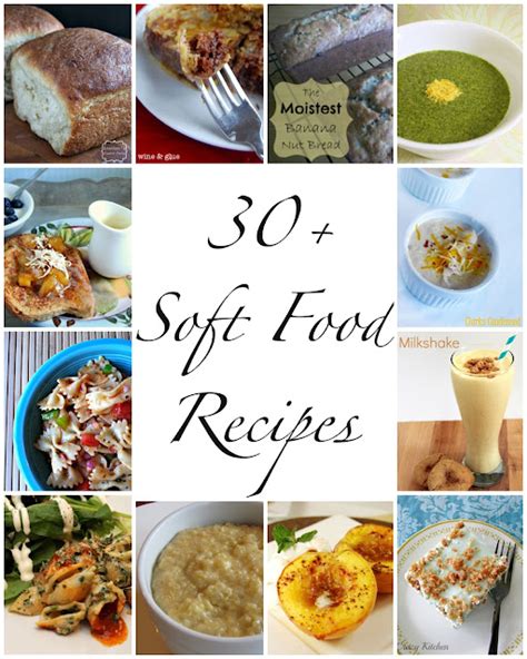 We Read!: 30+ Soft Food Recipes