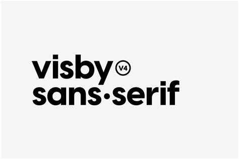 Visby Font - Dfonts