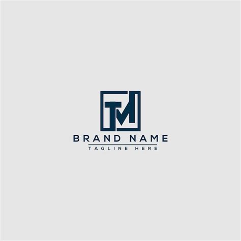 Premium Vector | Tm logo design template vector graphic branding element