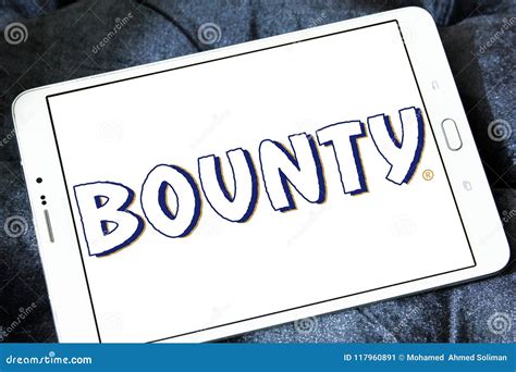 Bounty chocolate bar logo editorial photo. Image of chocolate - 117960891