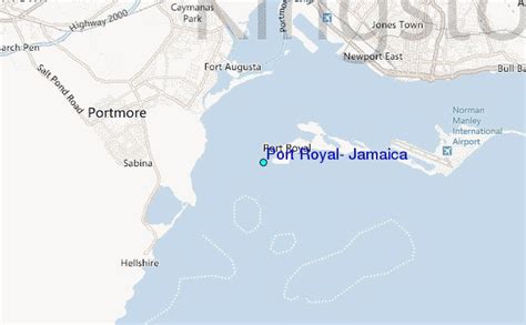 Port Royal, Jamaica Tide Station Location Guide