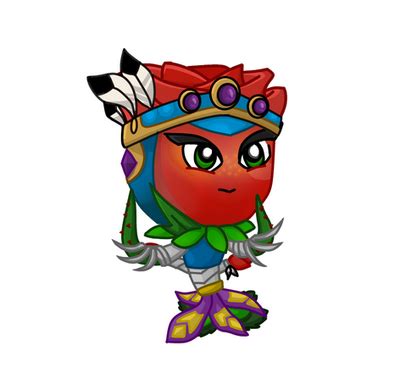 pvz2: rose 'costume (fan made) by goodpea2 on DeviantArt