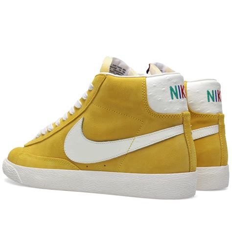 Nike Blazer Mid PRM VNTG QS 'Rainbow' Tour Yellow | END. (US)