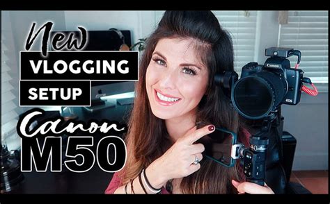 My NEW Canon M50 VLOGGING SETUP for 2020 | AMaeTV