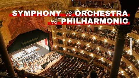 Symphony vs Orchestra vs Philharmonic: What's The Difference? - Orchestra Central