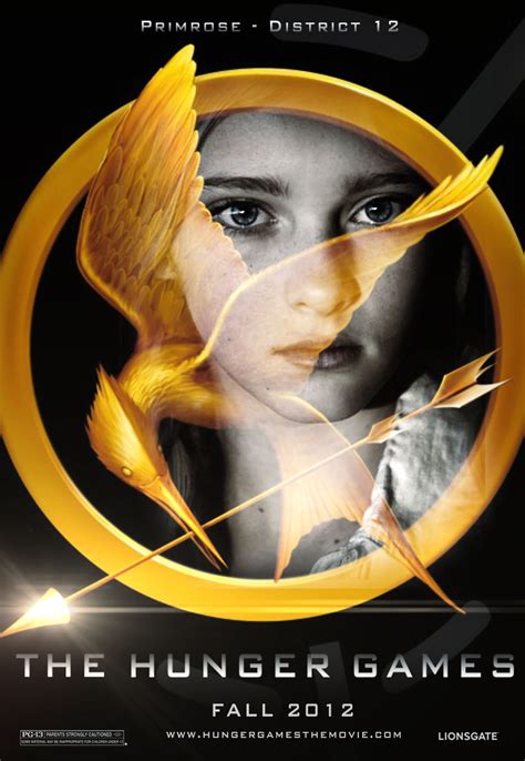 The Hunger Games fanmade movie poster - Primrose Everdeen - The Hunger Games Movie Fan Art ...