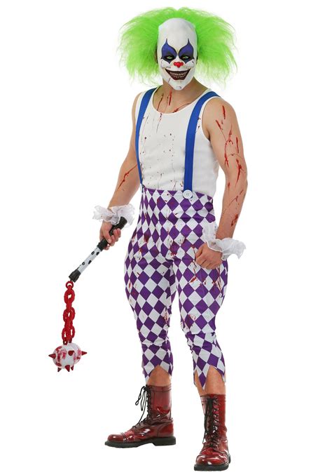 Men's Nightmare Clown Costume