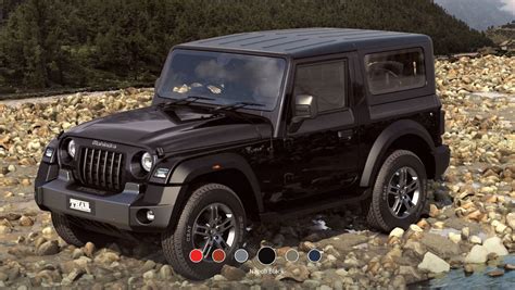 Napoli Black Thar / Mahindra Thar Ax 6 Str Soft Top Diesel Mt Price Mileage Features Specs ...