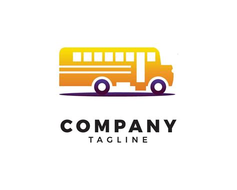 School Bus Logo Icon Design Template Vector 5287796 Vector Art at Vecteezy