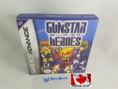 Gunstar SUPER HEROES GBA Nintendo Gameboy Advance | Etsy