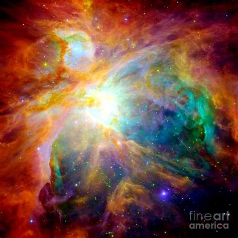 Orion Nebula Colorful Photograph by Johari Smith