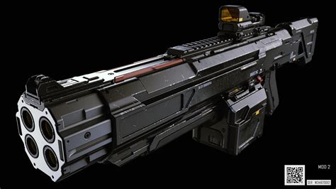 Sergey Tyapkin Portfolio - Assault Rifle Concept