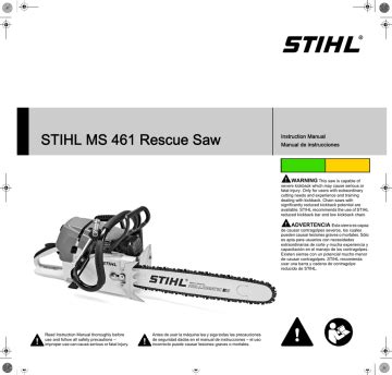 STIHL MS 461 Rescue Saw | Manualzz