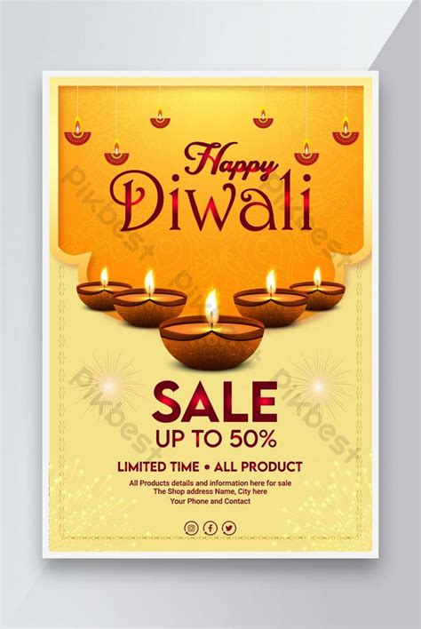 Creative Diwali Flyer Design Template | AI Free Download - Pikbest