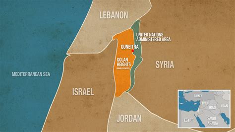 Alaraby Israeli Golan Heights Map 2019 - Breaking911