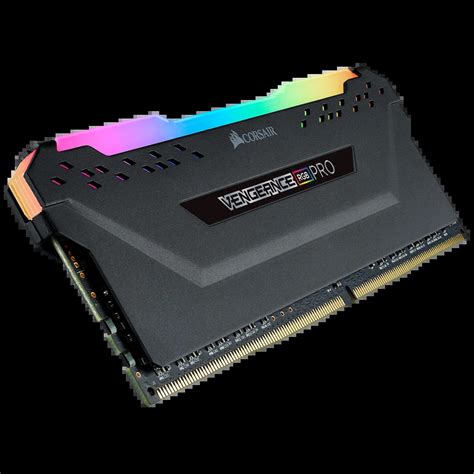 VENGEANCE® RGB PRO 16GB (1 x 16GB) DDR4 DRAM 3000MHz C16 Memory Kit — Black