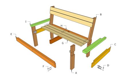 Woodwork Diy Park Bench PDF Plans