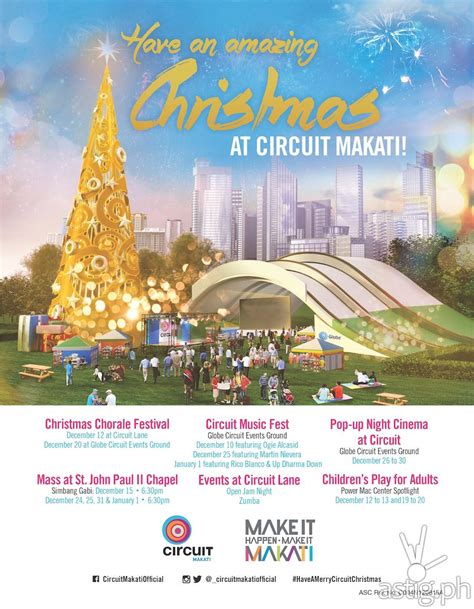 Circuit Makati is hosting exciting Christmas events | ASTIG.PH