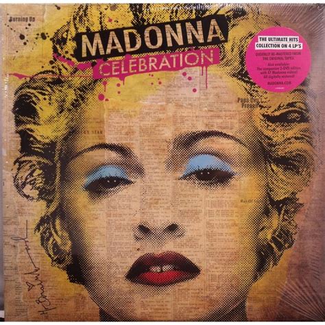 Celebration 4-lp by Madonna, LP x 4 with cenotex - Ref:117900157