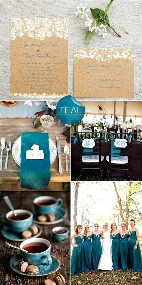 Teal Wedding Theme Ideas