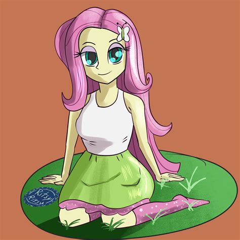 Fluttershy fanart by RitsyRitsu on DeviantArt