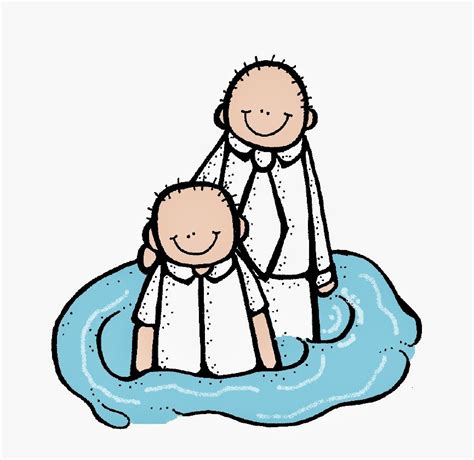 Melonheadz LDS illustrating: Baptism Images