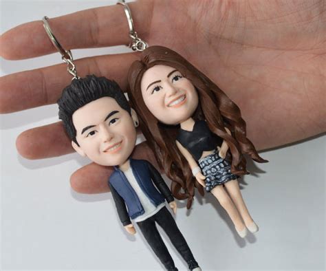 Personalized Couples Keychains