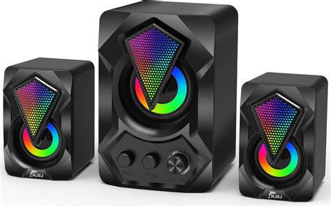 Computer Speakers with Subwoofer,USB-Powered 2.1 Stereo Multimedia ...