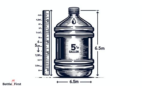 What Are The Dimensions Of A 5 Gallon Water Bottle? Explore!