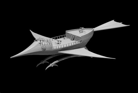 Spelljammer Ships - Full Sized and Tiny models by MZ4250 | Download ...