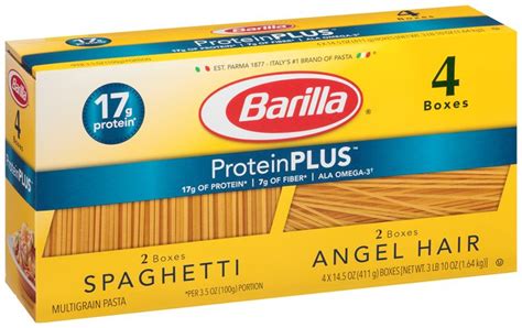 Barilla® Protein Plus™ Spaghetti/Angel Hair Pasta Reviews 2020